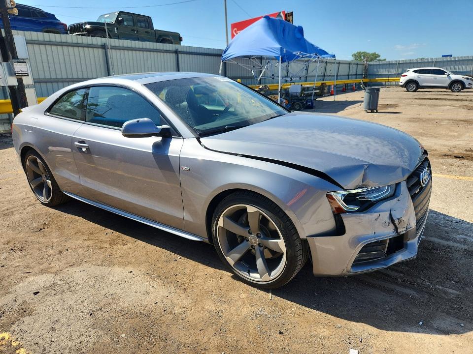 2015 Audi VIN WAUMFAFRXFA027976 COPART salvage auction — FRONT END, Ks - Cert Of Title-Salvage, sold $2,600 on 2026-07-13 (photo 4)