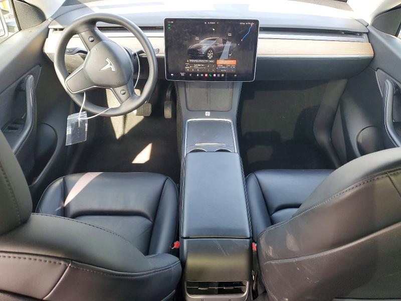 2022 Tesla Model y VIN 7SAYGDEE7NF357438 COPART salvage auction — FRONT END, Pa - Certificate Of Salvage, sold $7,000 on 2026-07-24 (photo 8)