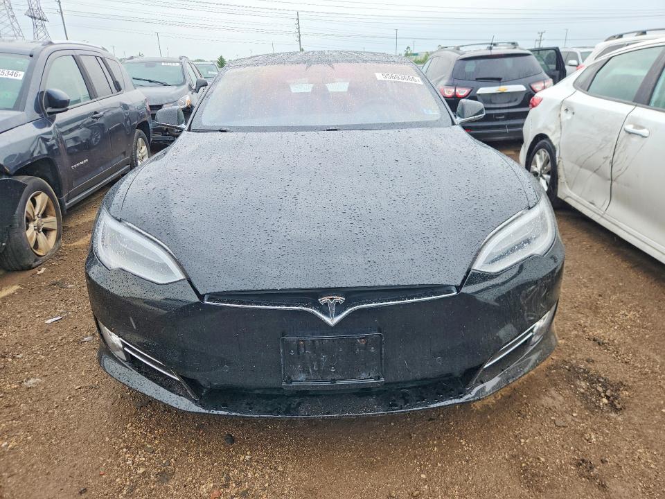 2017 Tesla Model s VIN 5YJSA1E25HF185262 COPART salvage auction — SIDE, Il - Salvage Certificate, sold $8,300 on 2026-07-14 (photo 5)