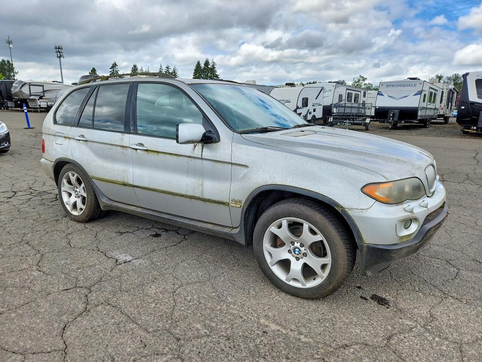 2005 BMW X5 VIN 5UXFB53505LV11186 COPART salvage auction — MINOR DENT/SCRATCHES, Or - Certificate Of Title, sold $125 on 2026-07-13 (photo 4)
