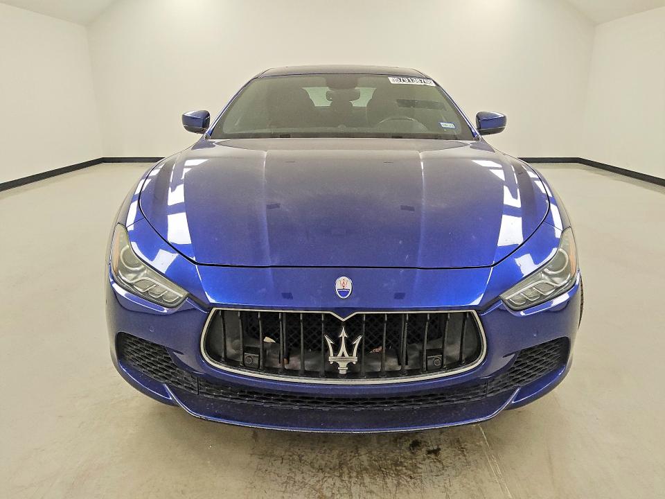 2017 Maserati Ghibli VIN ZAM57XSA3H1242332 COPART salvage auction — MECHANICAL, Tx - Certificate Of Title, sold $2,850 on 2026-07-16 (photo 5)