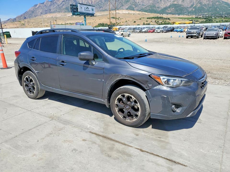 2021 Subaru Xv VIN JF2GTAEC9M8267662 COPART salvage auction — SIDE, Ut - Salvage Certificate, sold $4,050 on 2026-07-27 (photo 4)