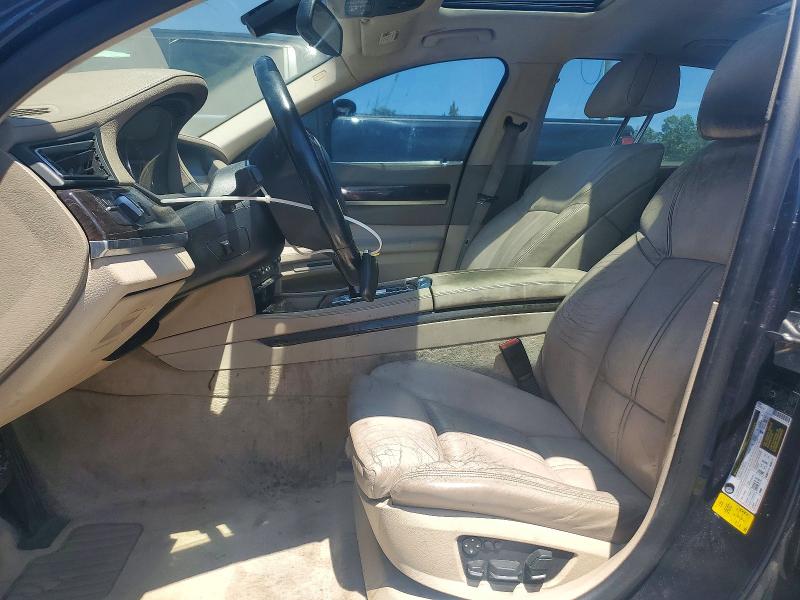 2011 BMW 7 series VIN WBAKB8C55BCY66445 COPART salvage auction — MINOR DENT/SCRATCHES, Mt - Certificate Of Title, sold $850 on 2026-07-09 (photo 7)