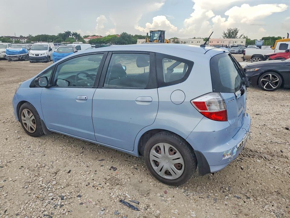 2010 Honda Fit VIN JHMGE8H23AC033433 COPART salvage auction — REAR END, Fl - Cert Of Title Slvg Rebuildable, sold $1,050 on 2026-07-02 (photo 2)