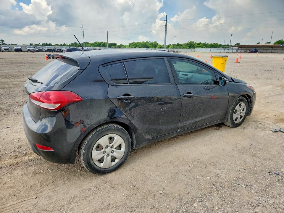 2017 Kia VIN KNAFK5A85H5721593 COPART salvage auction — FRONT END, Tx - Salvage Vehicle Title, sold $30 on 2026-07-29 (photo 3)
