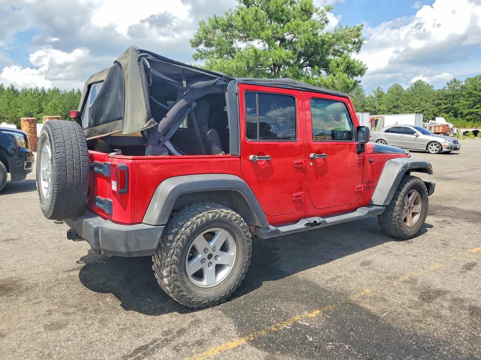 2015 Jeep Wrangler / VIN 1C4BJWDGXFL620877 COPART salvage auction — FRONT END, Fl - Certificate Of Title (P), sold $5,200 on 2026-07-10 (photo 3)