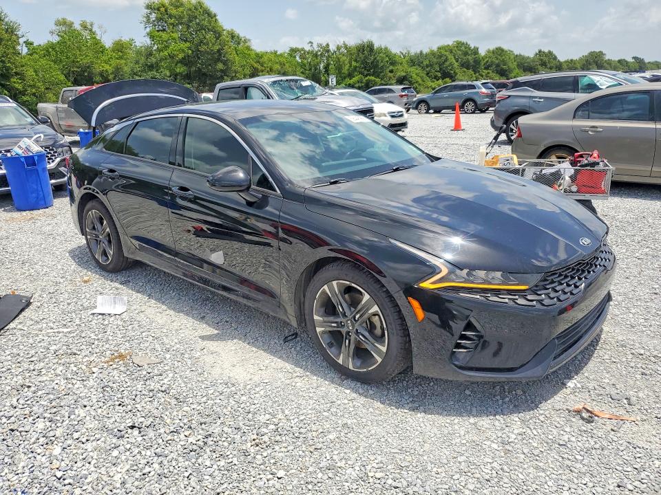2021 Kia K5 VIN 5XXG34J25MG062768 COPART salvage auction — REAR END, La - Cert Of Title-Salvage, sold $4,250 on 2026-07-13 (photo 4)