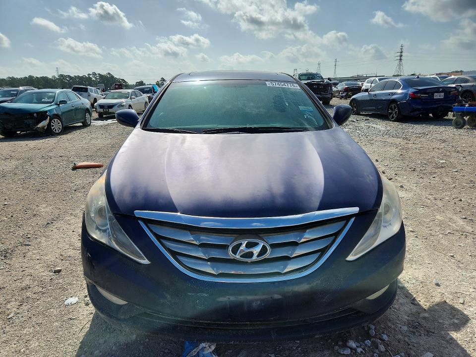 2013 Hyundai Sonata VIN 5NPEC4AC1DH630745 COPART salvage auction — FRONT END, Tx - Certificate Of Title, sold $625 on 2026-07-02 (photo 5)