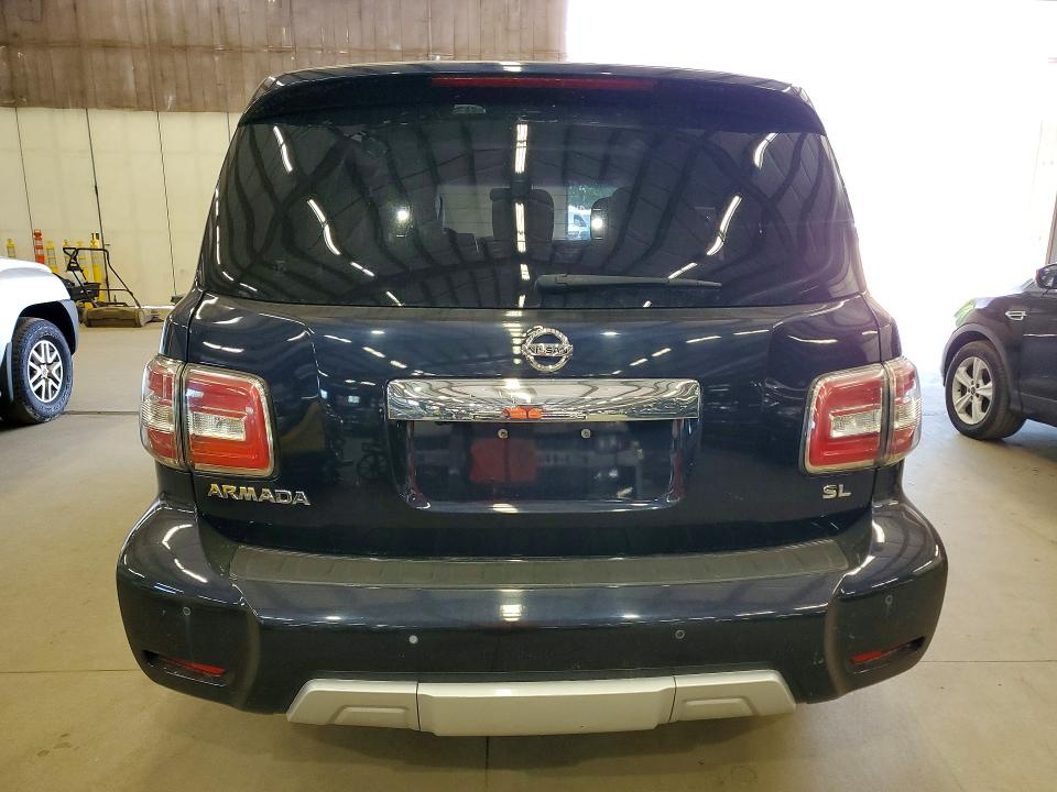 2017 Nissan Armada VIN JN8AY2NC7H9500471 COPART salvage auction — SIDE, Wv - Certificate Of Title, sold $8,000 on 2026-07-27 (photo 6)