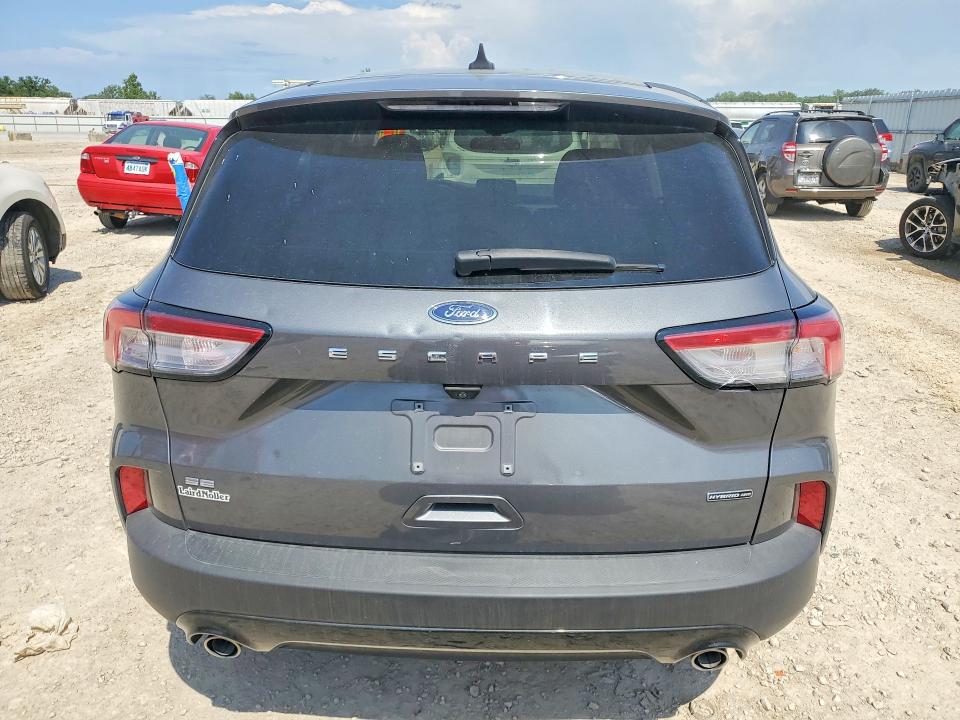 2021 Ford Escape VIN 1FMCU9BZ4MUB19861 COPART salvage auction — HAIL, Ks - Cert Of Title-Salvage, sold $8,500 on 2026-07-30 (photo 6)
