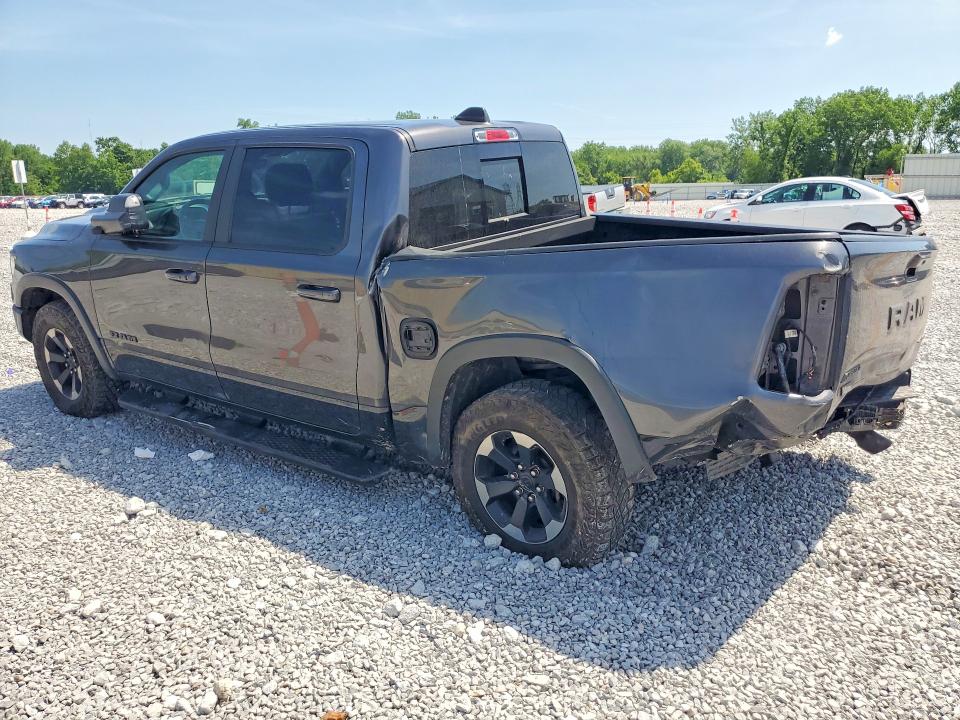 2019 Ram 1500 VIN 1C6SRFLTXKN920383 COPART salvage auction — REAR END, Oh - Cert Of Title-Salvage, sold $7,700 on 2026-07-02 (photo 2)