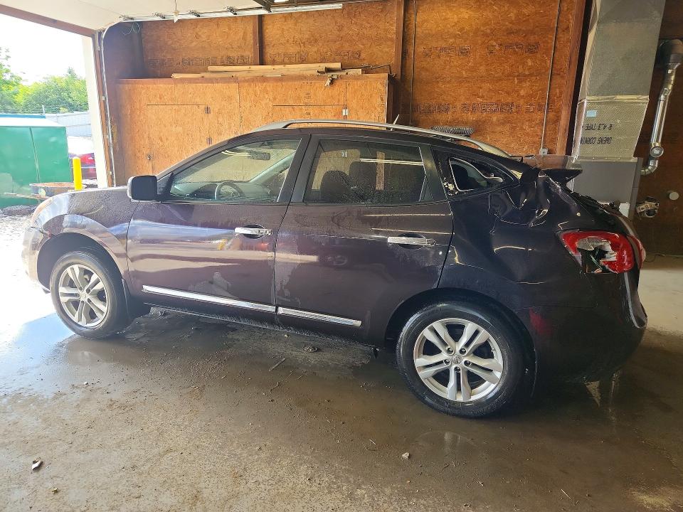 2012 Nissan Rogue VIN JN8AS5MVXCW358147 COPART salvage auction — REAR END, Pa - Certificate Of Salvage, sold $400 on 2026-07-16 (photo 2)