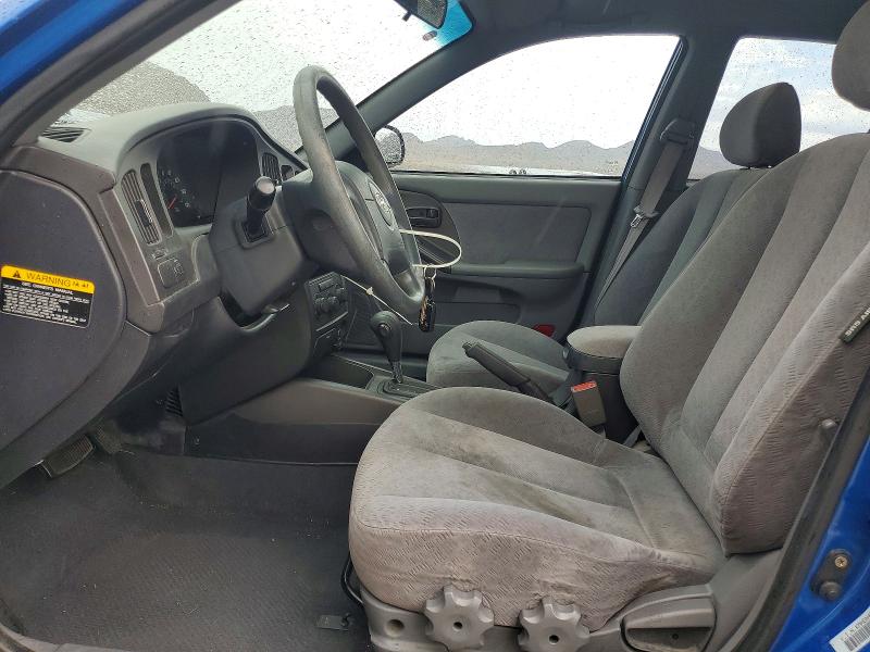 2004 Hyundai Elantra VIN KMHDN46D14U873335 COPART salvage auction — FRONT END, Nv - Salvage Title, sold $175 on 2026-07-27 (photo 7)