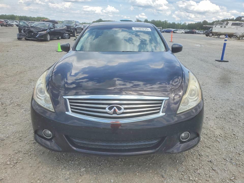 2012 Infiniti G VIN JN1CV6AR6CM676273 COPART salvage auction — SIDE, NC - SALVAGE CERTIFICATE OF TITLE, sold $225 on 2026-07-27 (photo 5)