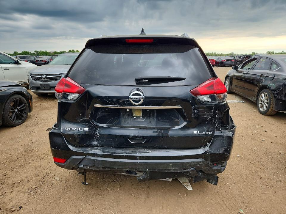 2017 Nissan Rogue VIN JN8AT2MV2HW280725 COPART salvage auction — FRONT END, IL - SALVAGE CERTIFICATE, sold $1,000 on 2026-07-30 (photo 6)