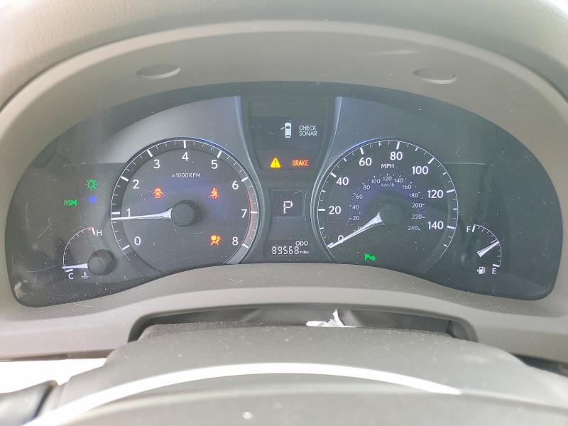 2015 Lexus Rx 350 VIN JTJBK1BA8F2483987 COPART salvage auction — FRONT END, CA - SALVAGE CERTIFICATE, sold $3,800 on 2026-07-13 (photo 9)