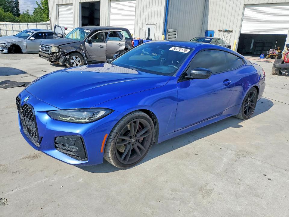2022 BMW 4 series VIN WBA53AP03NCK28506 — COPART salvage auction photo