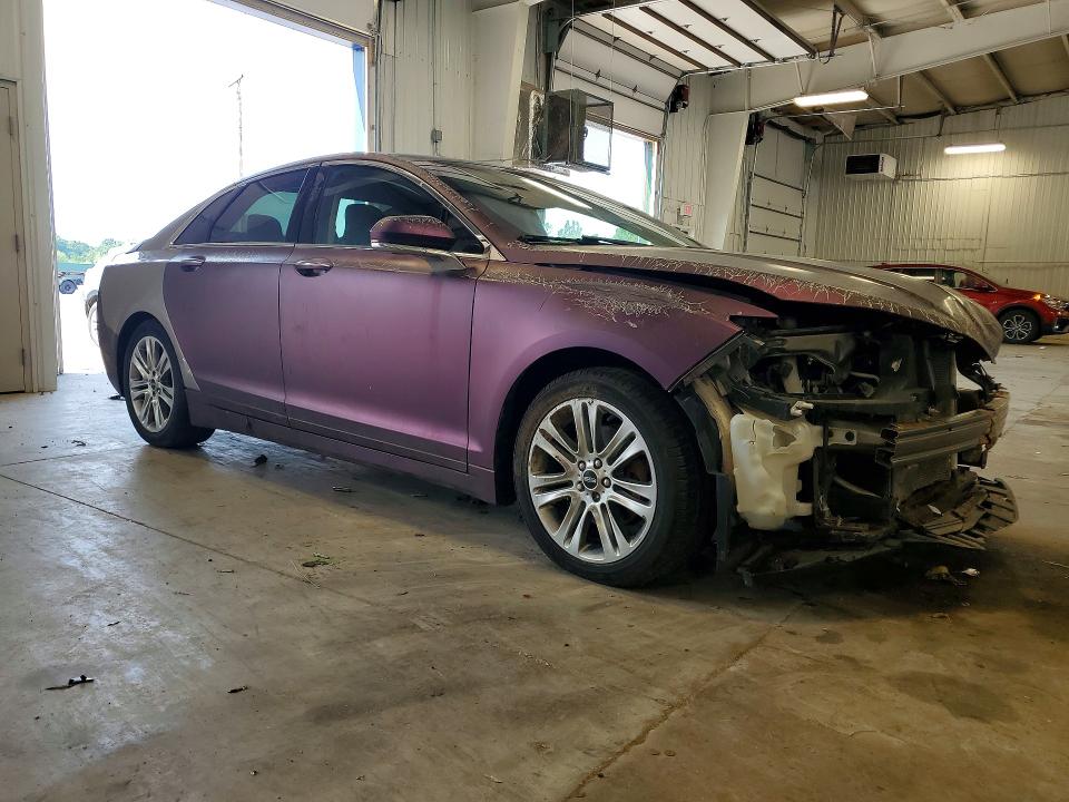 2015 Lincoln Mkz VIN 3LN6L2JK8FR622301 COPART salvage auction — FRONT END, Mn - Cert Of Title-Salvage, sold $500 on 2026-07-09 (photo 4)