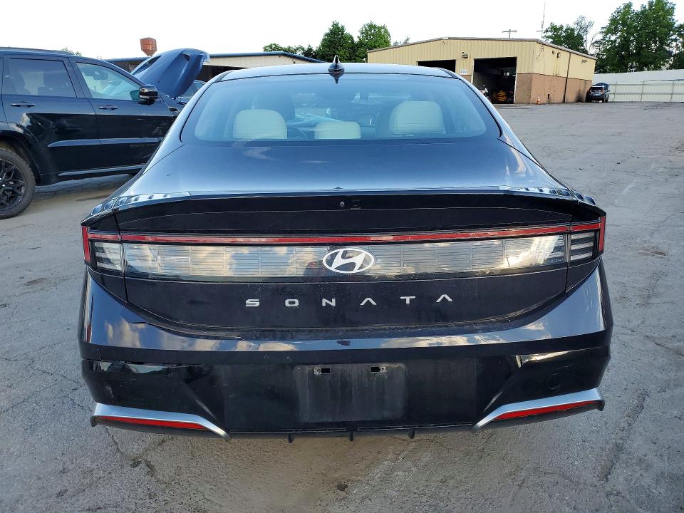 2025 Hyundai Sonata VIN KMHL64JA2SA433810 COPART salvage auction — FRONT END, AZ - CERTIFICATE OF TITLE, sold $2,800 on 2026-07-06 (photo 6)