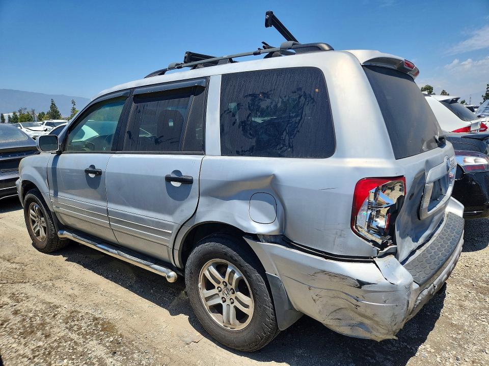 2004 Honda Pilot VIN 2HKYF18674H507793 COPART salvage auction — REAR END, Ca - Salvage Certificate, sold $425 on 2026-07-09 (photo 2)