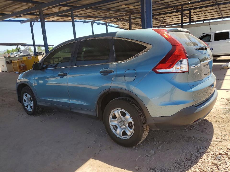 2013 Honda Cr-v VIN 5J6RM3H3XDL002283 COPART salvage auction — FRONT END, AZ - CERT OF TITLE - SALVAGE, sold $2,550 on 2026-07-02 (photo 2)