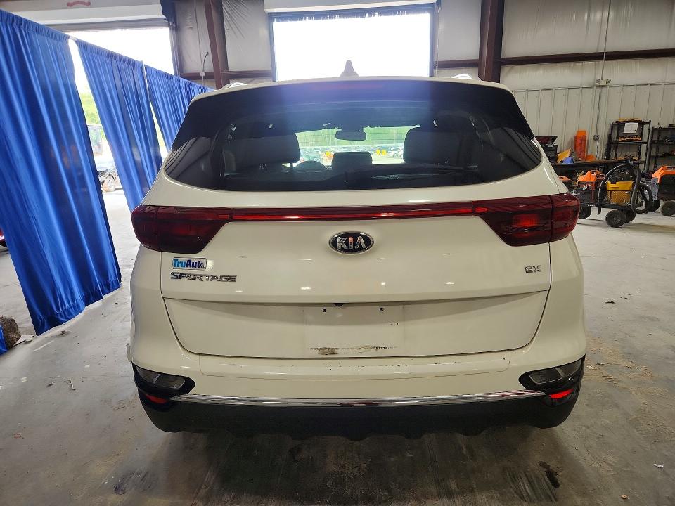 2020 Kia Sportage VIN KNDPN3AC5L7839051 COPART salvage auction — FRONT END, Sc - Certificate Of Title, sold $325 on 2026-07-30 (photo 6)