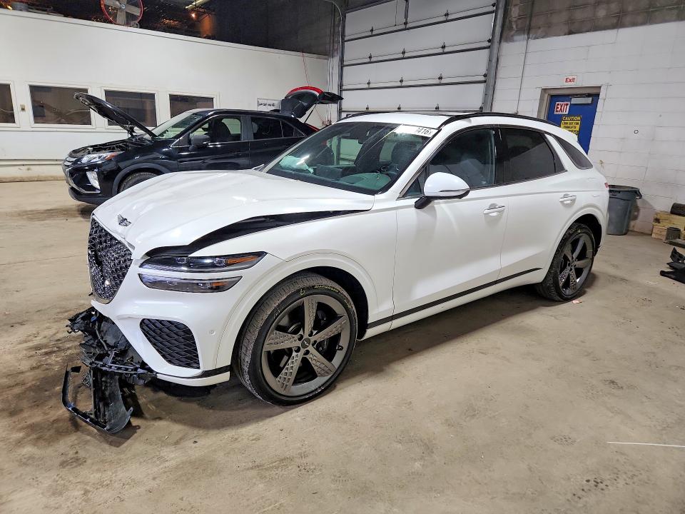2022 Genesis Gv70 VIN KMUMCDTC3NU016602 COPART salvage auction — FRONT END, Mn - Cert Of Title-Salvage, sold $12,200 on 2026-07-14 (photo 1)