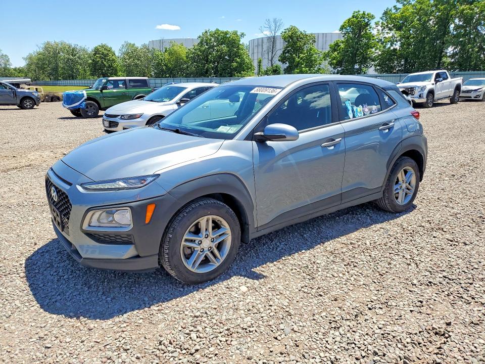2020 Hyundai Kona VIN KM8K1CAA1LU575358 COPART salvage auction — HAIL, Ny - Mv-907A Salvage Certificate, sold $4,900 on 2026-07-15 (photo 1)