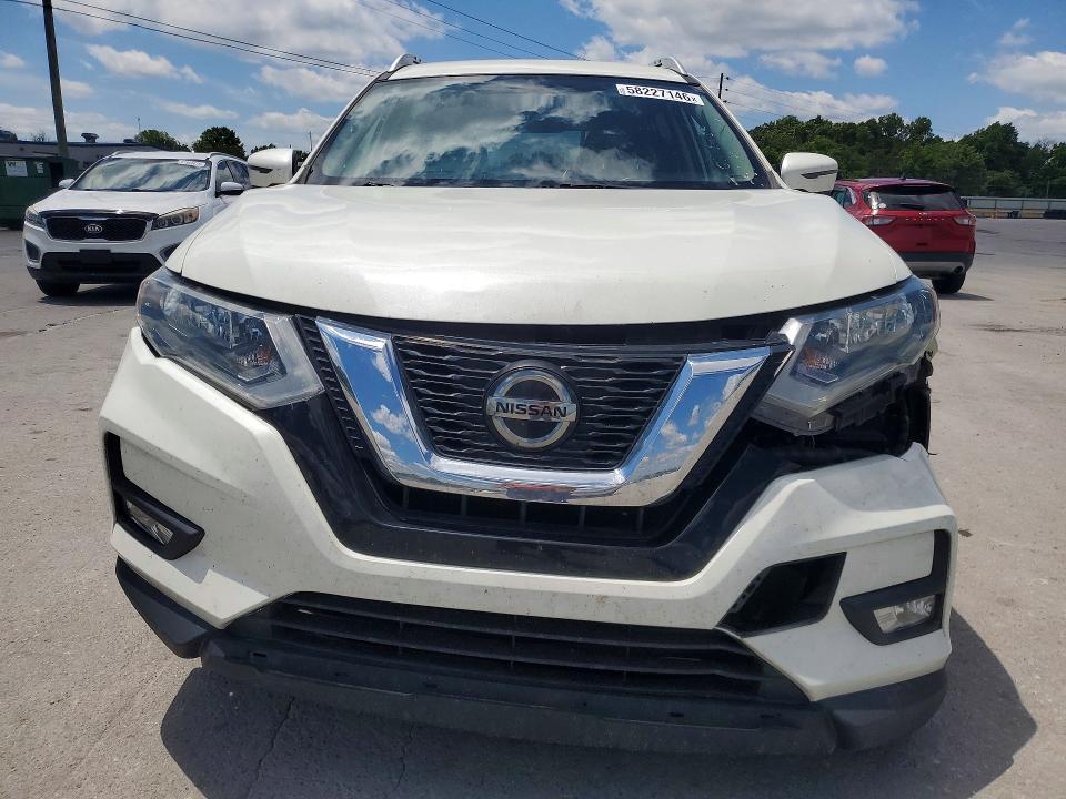 2018 Nissan Rogue VIN KNMAT2MT9JP594057 COPART salvage auction — FRONT END, Tn - Certificate Of Title (P), sold $1,100 on 2026-07-20 (photo 5)