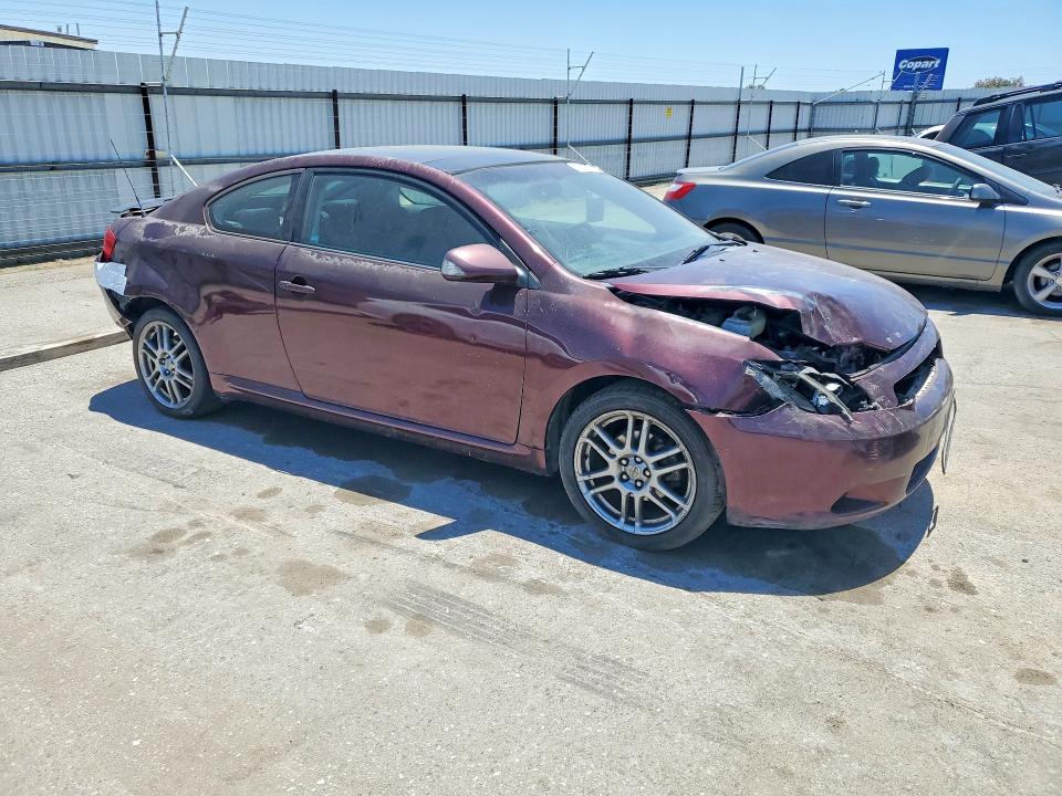 2007 Scion Tc VIN JTKDE177X70192204 COPART salvage auction — FRONT END, CA - SALVAGE CERTIFICATE, sold $275 on 2026-08-21 (photo 4)