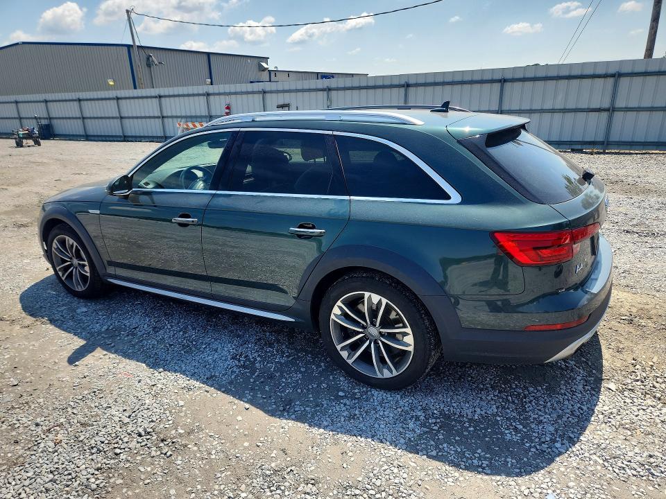 2017 Audi A4 allroad VIN WA18NAF44HA061792 COPART salvage auction — REAR END, Nc - Salvage Certificate Of Title, sold $175 on 2026-07-22 (photo 2)