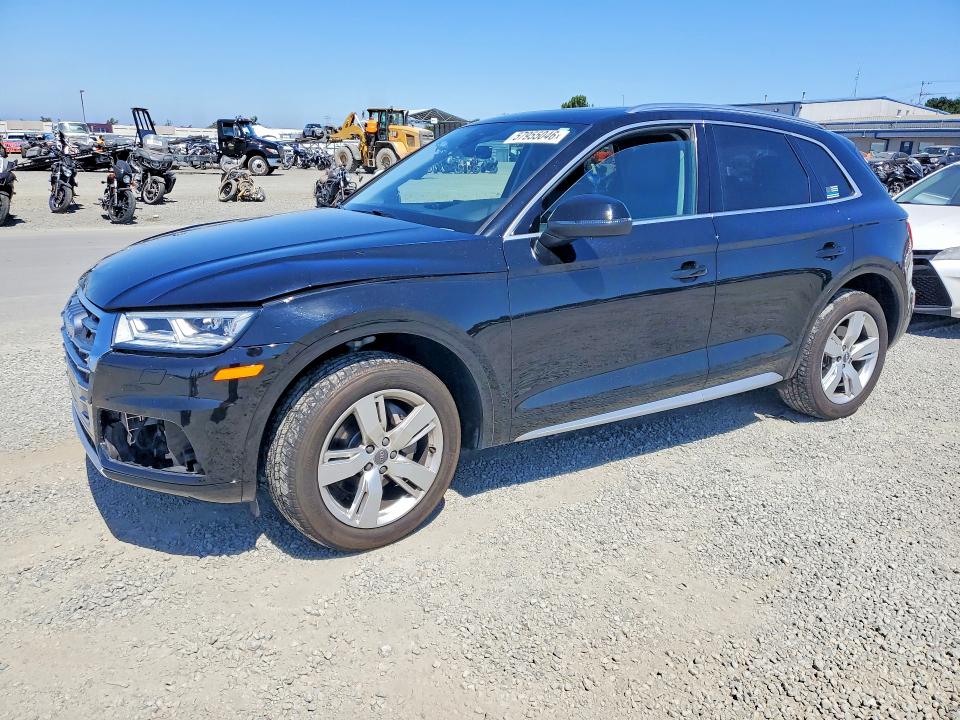 2018 Audi Q5 VIN WA1BNAFY7J2094763 COPART salvage auction — FRONT END, Ca - Salvage Certificate, sold $2,450 on 2026-07-21 (photo 1)