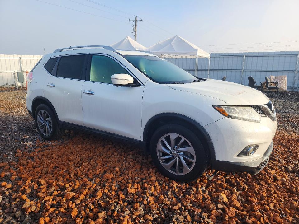 2015 Nissan Rogue VIN 5N1AT2MT7FC853073 COPART salvage auction — MINOR DENT/SCRATCHES, Ga - Certificate Of Title, sold $1,100 on 2026-07-25 (photo 4)