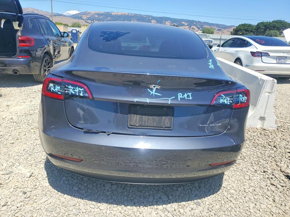 2022 Tesla Model 3 VIN 5YJ3E1EB6NF324514 COPART salvage auction — FRONT END, Ca - Salvage Certificate, sold $3,300 on 2026-07-28 (photo 6)