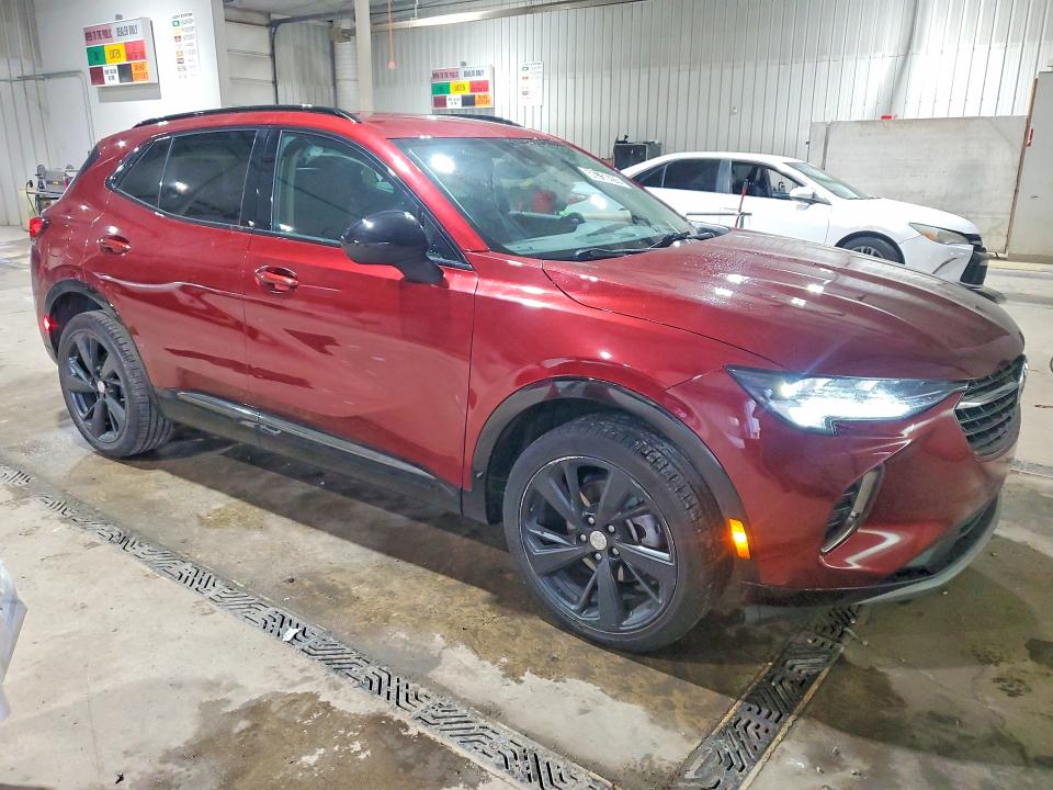 2021 Buick Envision VIN LRBFZMR43MD070585 COPART salvage auction — SIDE, Pa - Certificate Of Salvage, sold $6,700 on 2026-07-20 (photo 4)