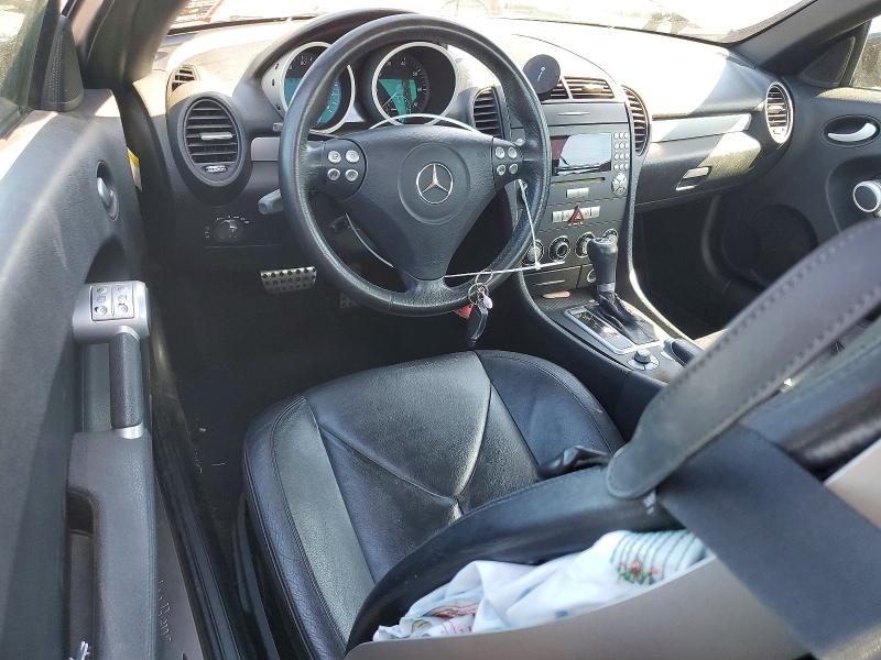 2008 Mercedes-benz Slk-klasse VIN WDBWK54F58F184407 COPART salvage auction — FRONT END, Nj - Cert Of Title-Salvage, sold $400 on 2026-08-21 (photo 8)