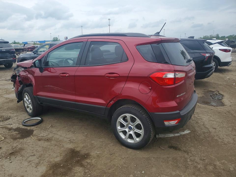 2022 Ford Ecosport VIN MAJ6S3GL8NC460170 COPART salvage auction — FRONT END, MI - SCRAP CERTIFICATE OF TITLE, sold $1,400 on 2026-07-24 (photo 2)