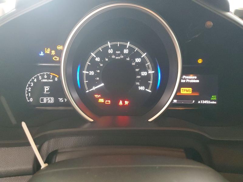 2018 Honda Fit VIN 3HGGK5H89JM719876 COPART salvage auction — WATER/FLOOD, Tx - Salvage Title-Flood Damage, sold $150 on 2026-08-21 (photo 9)