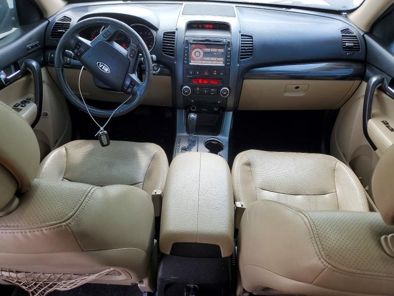 2012 Kia Sorento VIN 5XYKU4A24CG205646 COPART salvage auction — FRONT END, Tx - Certificate Of Title, sold $600 on 2026-07-07 (photo 8)