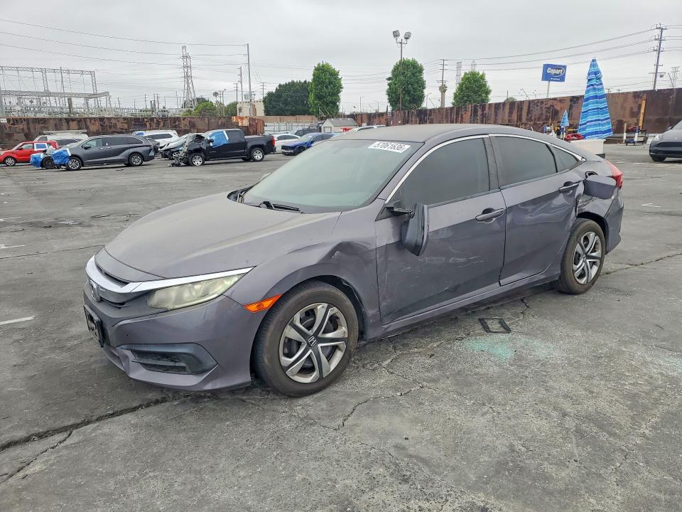 2017 Honda VIN 2HGFC2F50HH502001 COPART salvage auction — REAR END, Ca - Salvage Certificate, sold $3,450 on 2026-07-29 (photo 1)