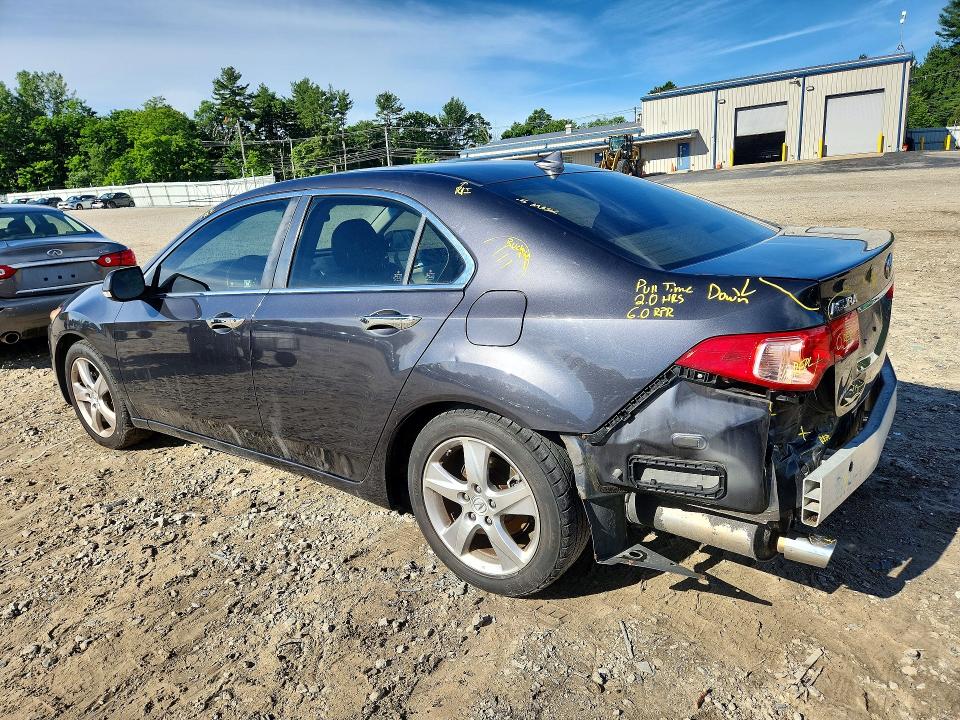 2011 Acura Tsx VIN JH4CU2F64BC015691 COPART salvage auction — REAR END, Ma - Cert Of Title-Reconstrctd Coll, sold $1,300 on 2026-07-20 (photo 2)