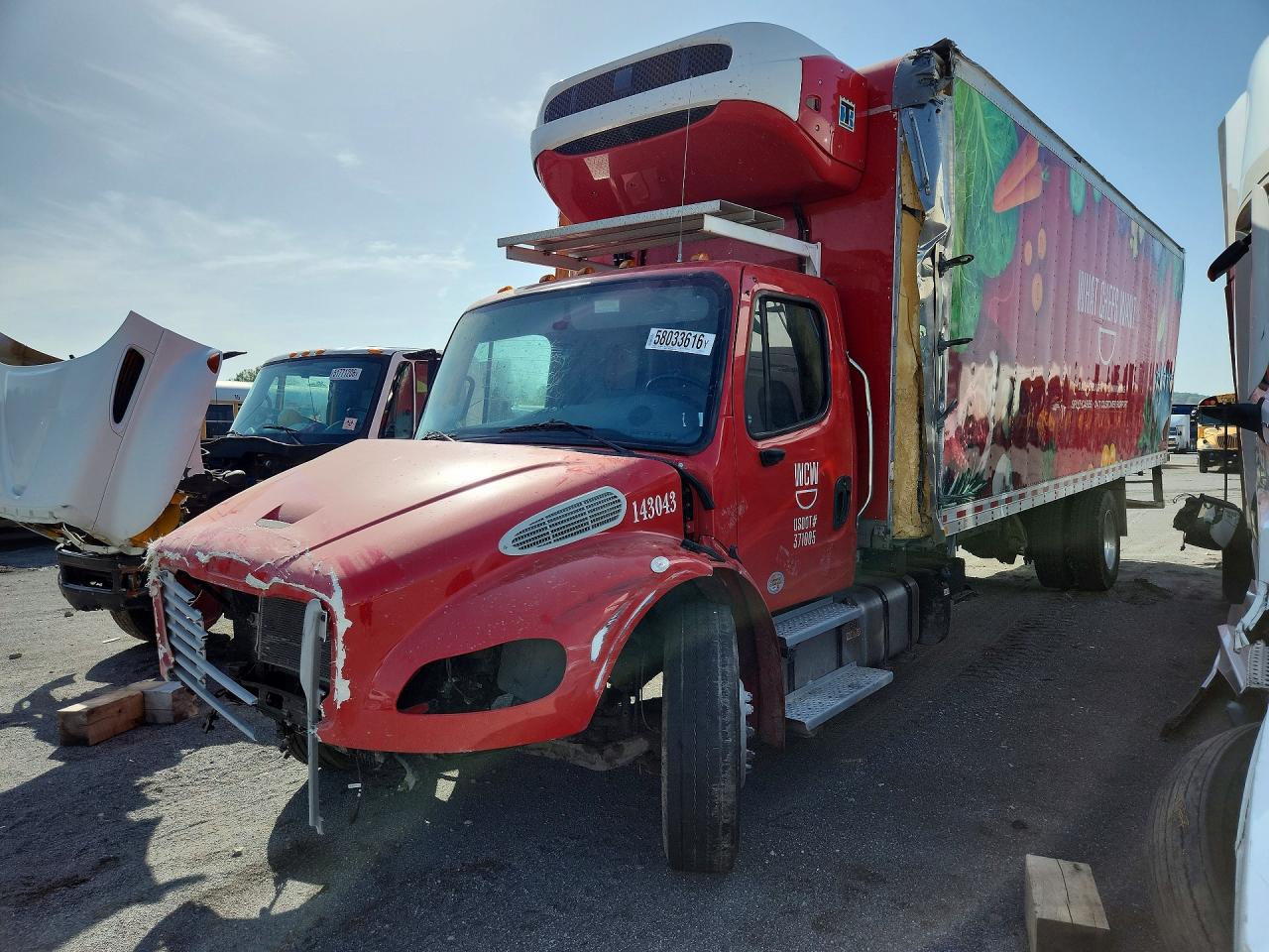 2024 Freightliner All other VIN 1FVACWFC2RHVA7108 COPART salvage auction — Front End, IL - SALVAGE CERTIFICATE, sold $13,600 on 2026-07-30 (photo 1)