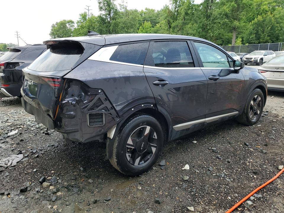 2026 Kia Sportage VIN 5XYK23DF7TG387972 COPART salvage auction — REAR END, VA - CERT OF TITLE - SALVAGE, sold $10,000 on 2026-07-22 (photo 3)