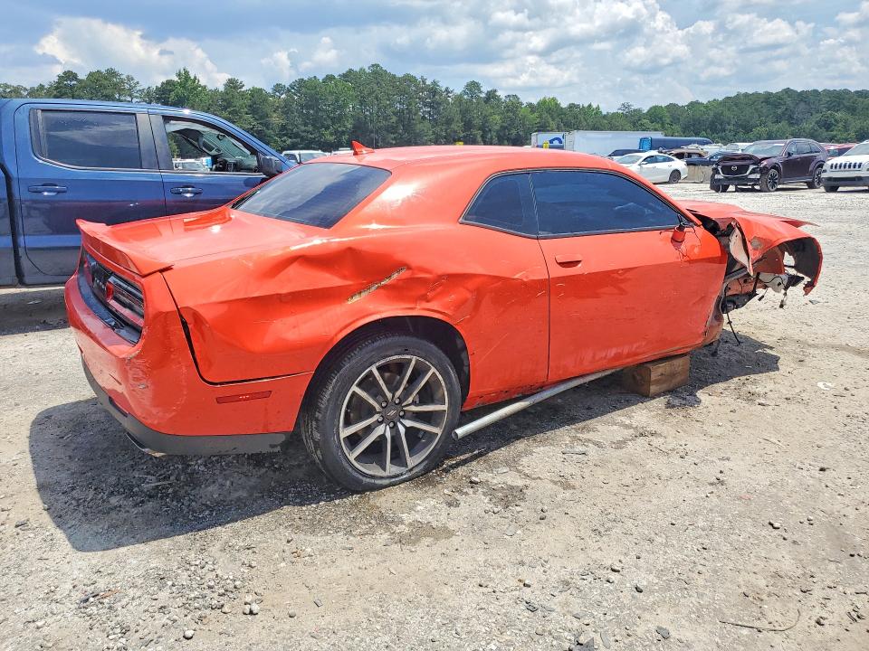 2022 Dodge Challenger VIN 2C3CDZBT0NH238614 COPART salvage auction — FRONT END, GA - CERTIFICATE OF TITLE, sold $900 on 2026-07-09 (photo 3)