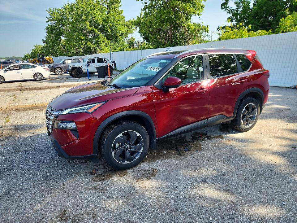 2024 Nissan Rogue VIN JN8BT3BBXRW174530 COPART salvage auction — MINOR DENT/SCRATCHES, IL - CERTIFICATE OF TITLE, sold $2,200 on 2026-07-21 (photo 1)
