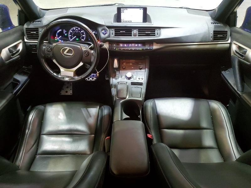 2015 Lexus Ct 200 VIN JTHKD5BH6F2225211 COPART salvage auction — MINOR DENT/SCRATCHES, CA - CERTIFICATE OF TITLE, sold $2,350 on 2026-07-23 (photo 8)