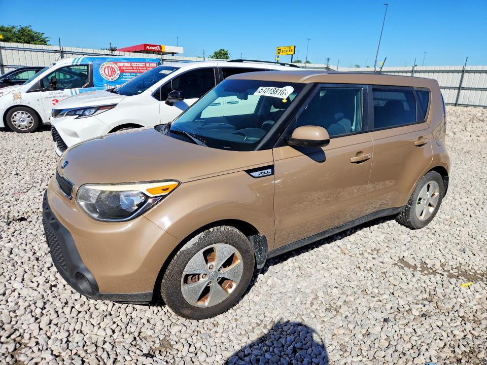 2016 Kia Soul VIN KNDJN2A25G7277861 COPART salvage auction — SIDE, Mt - Certificate Of Title, sold $750 on 2026-07-08 (photo 1)