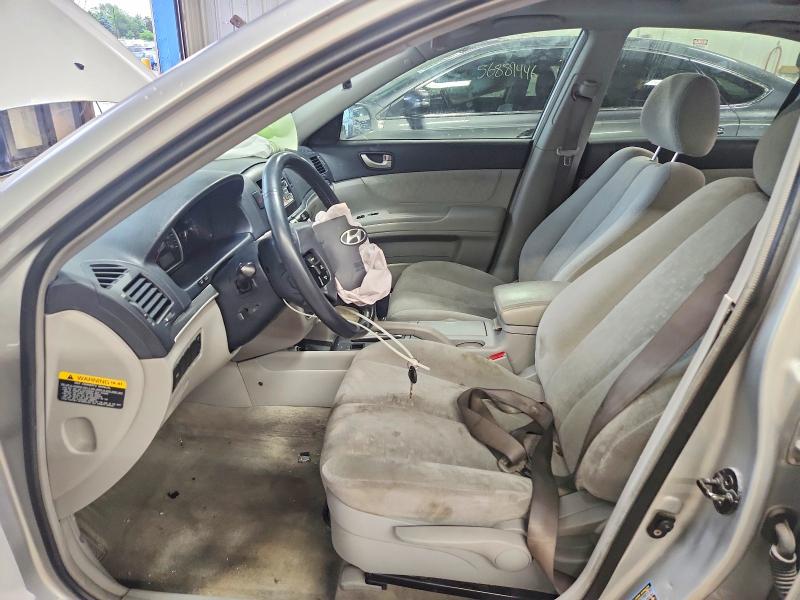 2007 Hyundai Sonata VIN 5NPEU46F67H165836 COPART salvage auction — REAR END, Il - Junking Cert Of A Vehicle, sold $350 on 2026-07-14 (photo 7)