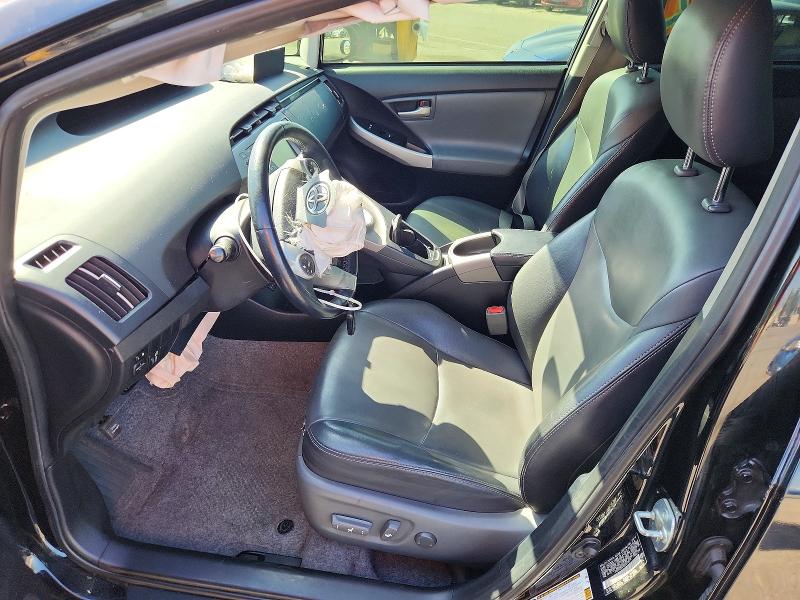 2014 Toyota Prius VIN JTDKN3DU9E0377619 COPART salvage auction — FRONT END, Ca - Salvage Certificate, sold $925 on 2026-07-09 (photo 7)
