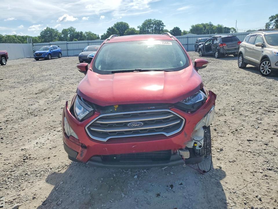 2021 Ford Ecosport VIN MAJ3S2GE6MC406329 COPART salvage auction — FRONT END, Oh - Cert Of Title-Salvage, sold $150 on 2026-07-28 (photo 5)